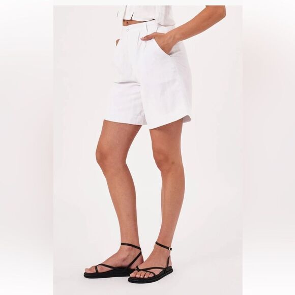 NEW ROLLA'S White Bermuda Shorts Relaxed Fit 10 - Picture 3 of 15